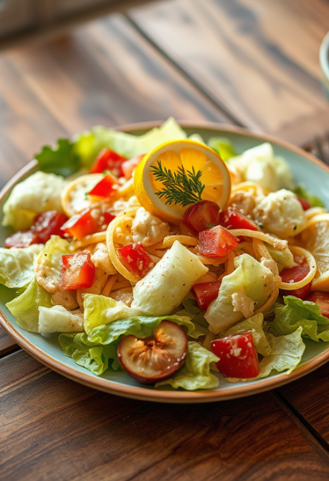 Tangy Caesar Salad — Gran Cooks