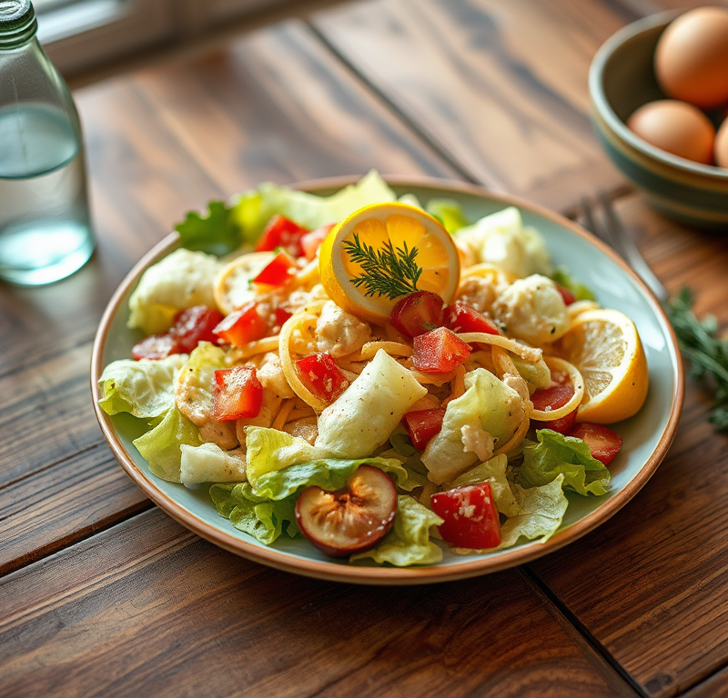 Tangy Caesar Salad — Gran Cooks