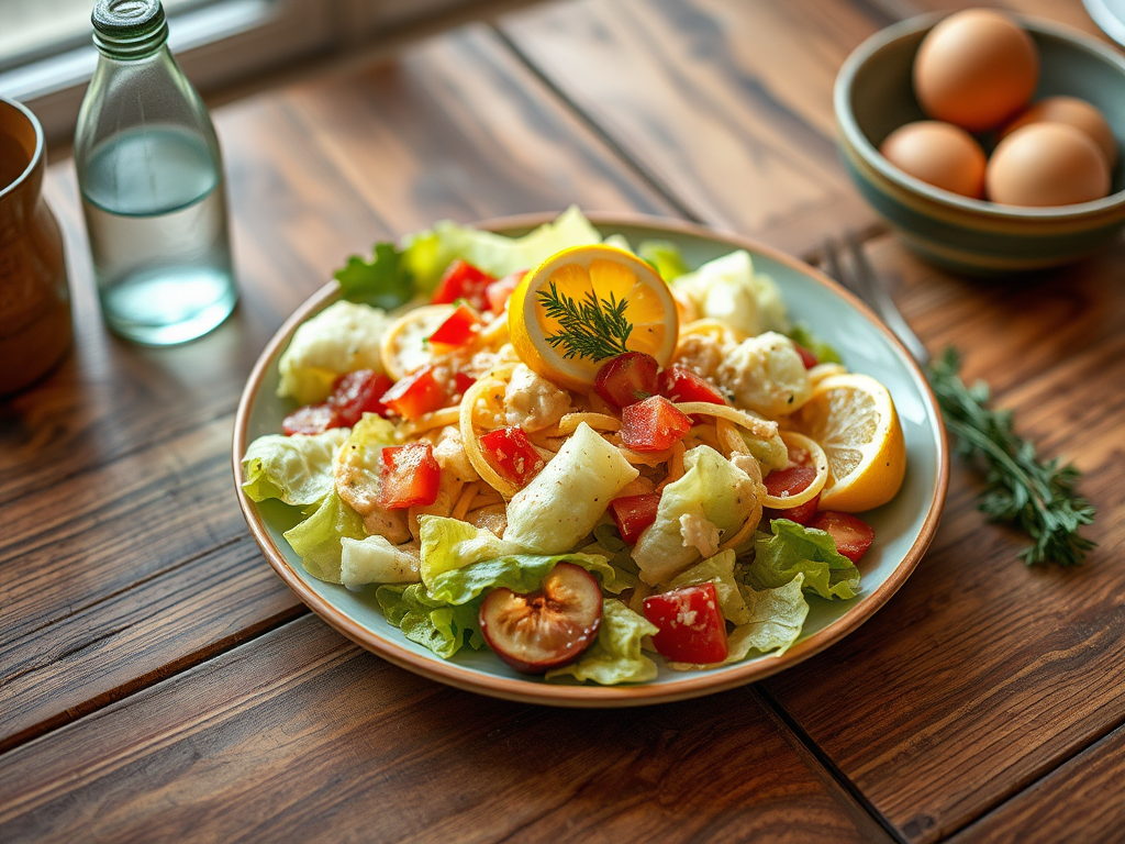 Tangy Caesar Salad — Gran Cooks