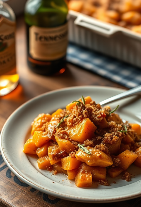Tennessee Whiskey Sweet Potato Casserole — Gran Cooks