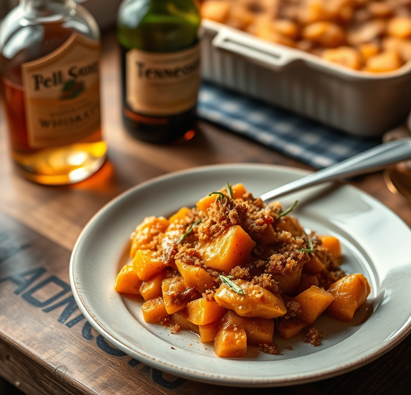 Tennessee Whiskey Sweet Potato Casserole — Gran Cooks