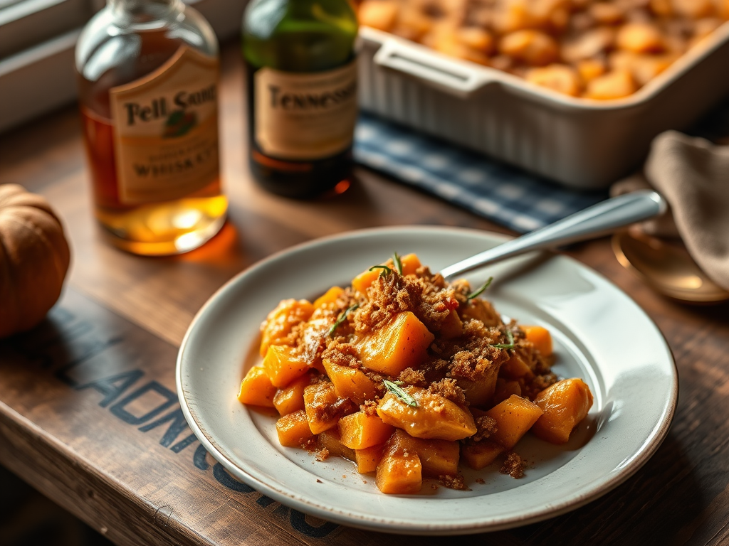 Tennessee Whiskey Sweet Potato Casserole — Gran Cooks