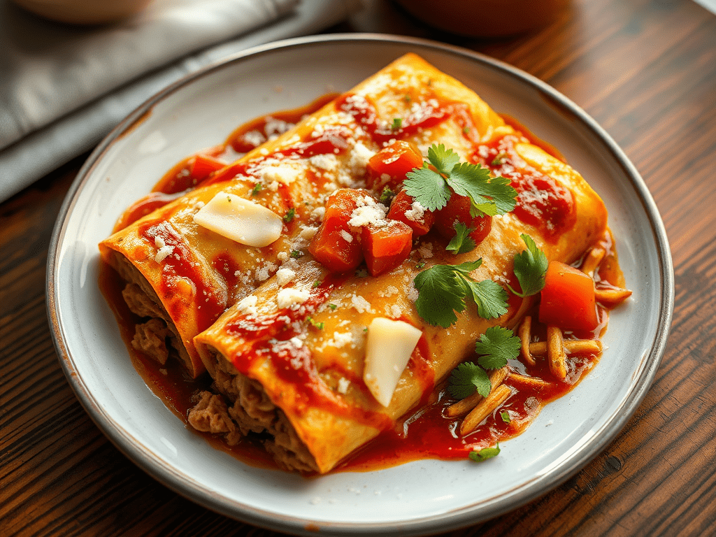 Tex Mex Turkey Enchiladas — Gran Cooks