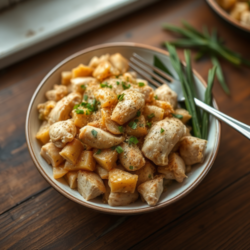 Throw Together Leftover Chicken Casserole — Gran Cooks