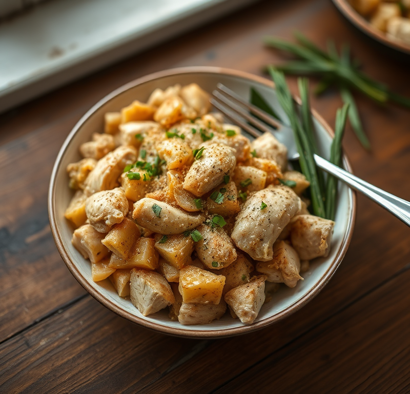 Throw Together Leftover Chicken Casserole — Gran Cooks