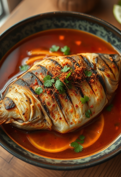 Time for Thai Grilled Fish With Chili-Lime Sauce — Gran Cooks