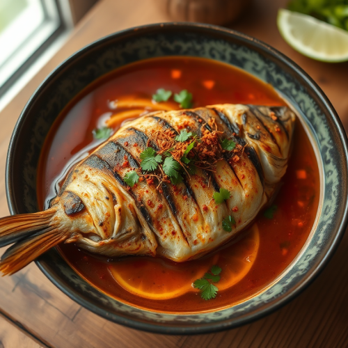Time for Thai Grilled Fish With Chili-Lime Sauce — Gran Cooks