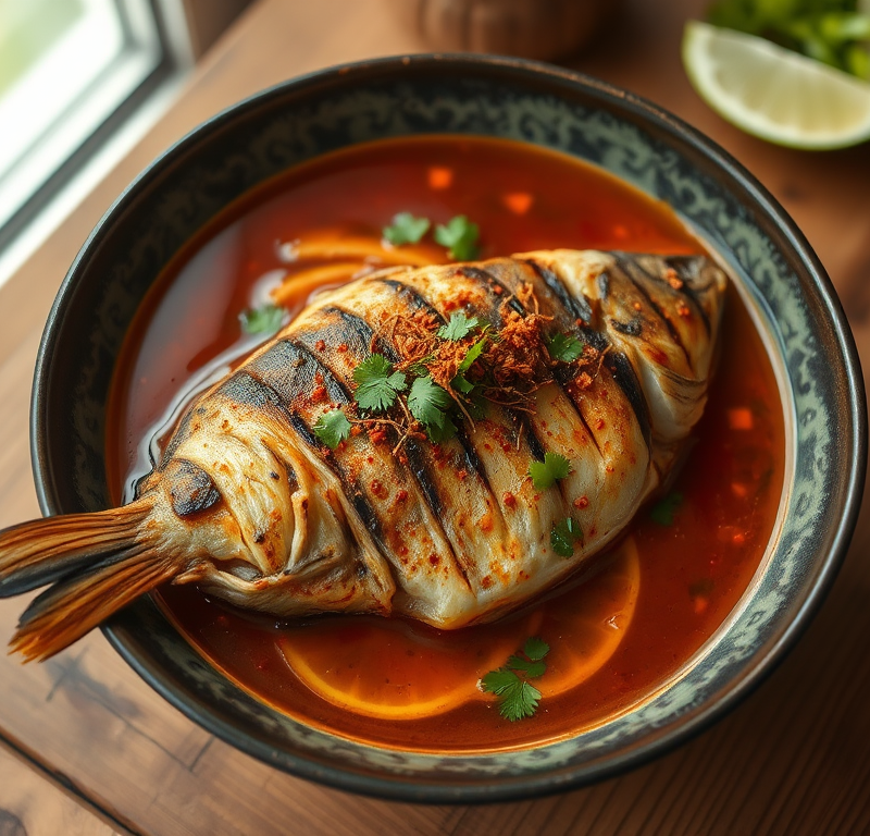 Time for Thai Grilled Fish With Chili-Lime Sauce — Gran Cooks