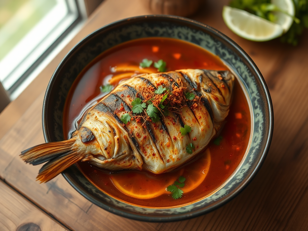 Time for Thai Grilled Fish With Chili-Lime Sauce — Gran Cooks