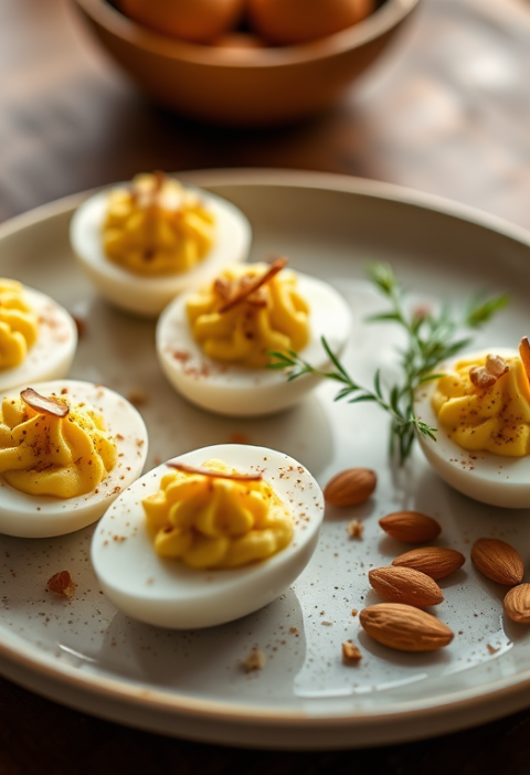 Tiny Sugary Deviled Eggs — Gran Cooks