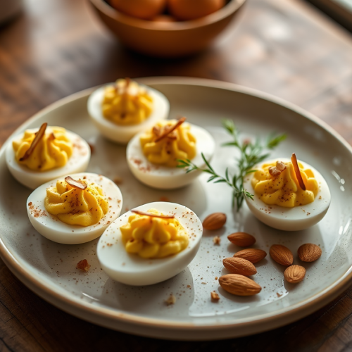 Tiny Sugary Deviled Eggs — Gran Cooks