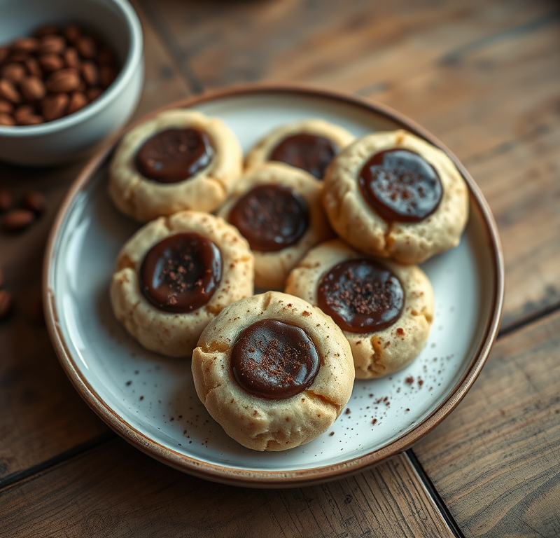 Turtle Cheesecake Thumbprint Cookies — Gran Cooks