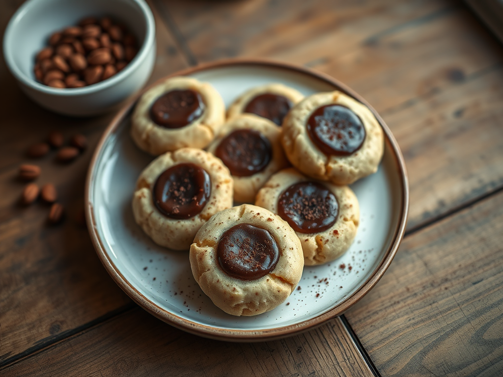 Turtle Cheesecake Thumbprint Cookies — Gran Cooks