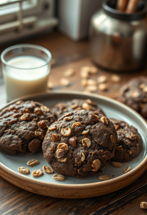 Unbaked Chocolate Oatmeal Cookies — Gran Cooks