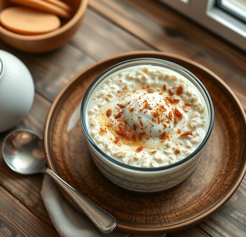 Vanilla cinnamon overnight oats — Gran Cooks