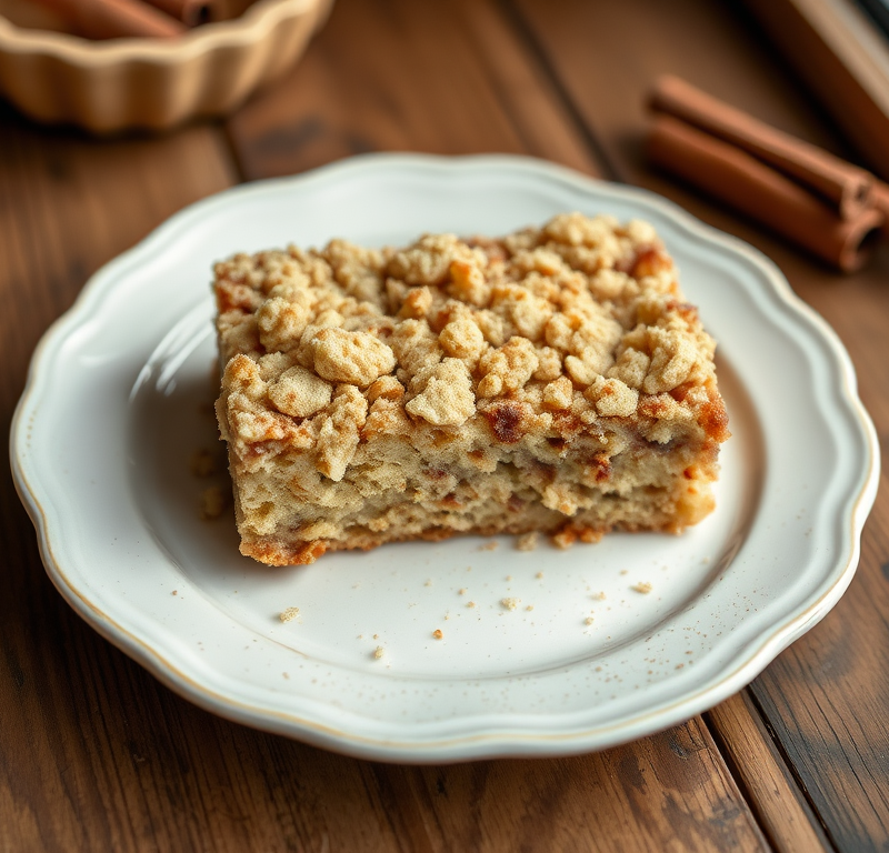 Vegan Cinnamon Crumb Cake — Gran Cooks