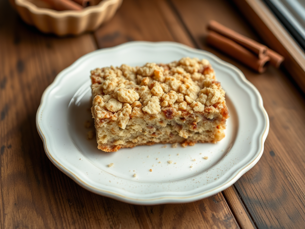 Vegan Cinnamon Crumb Cake — Gran Cooks