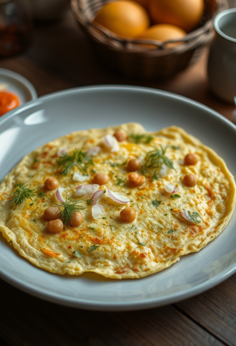 Vegan Omelette/Misi Roti — Gran Cooks
