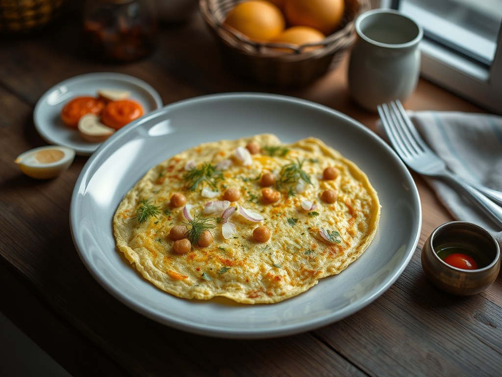 Vegan Omelette/Misi Roti — Gran Cooks