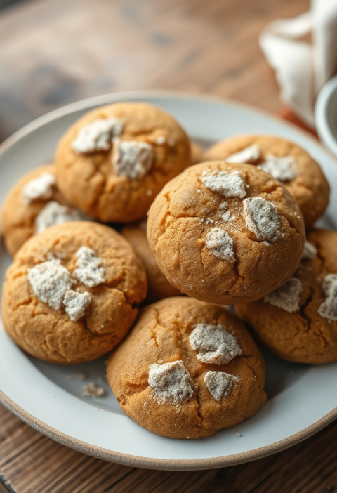 Vegan Pumpkin Spice Snickerdoodles — Gran Cooks