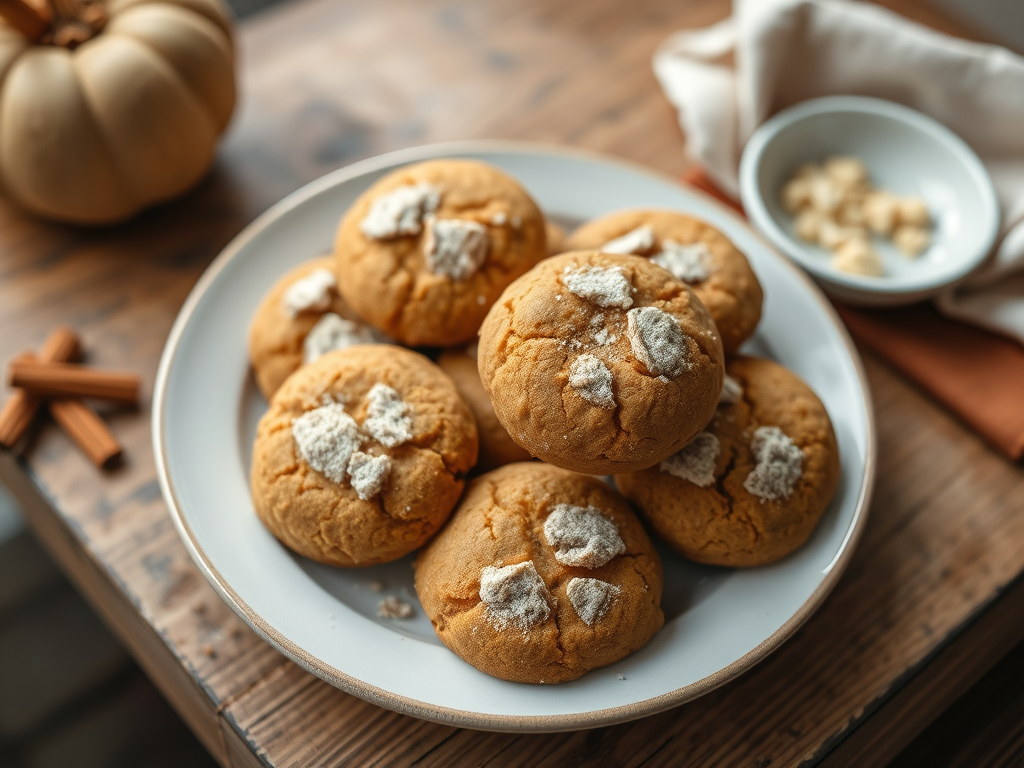 Vegan Pumpkin Spice Snickerdoodles — Gran Cooks