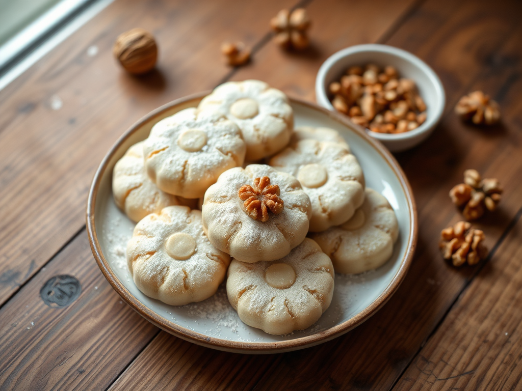 Walnut Shortbread Cookies — Gran Cooks