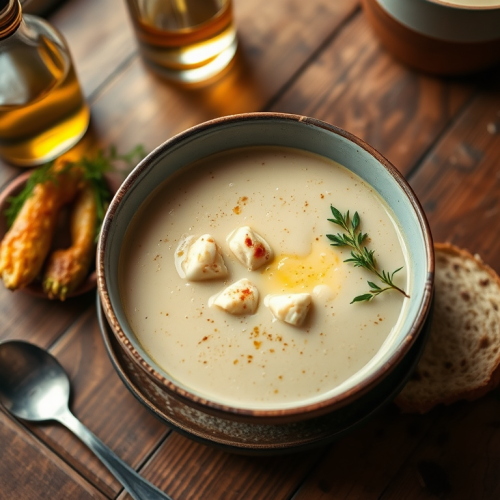 Whiskey-Flavored Crab Soup — Gran Cooks