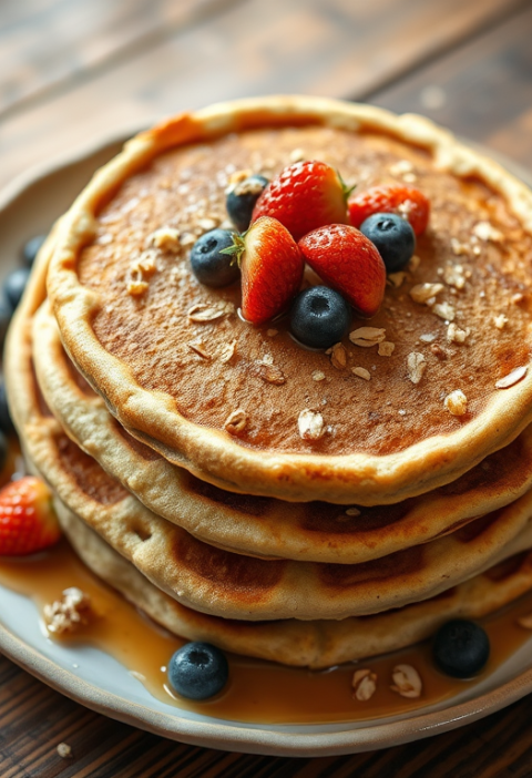 Whole Grain Buttermilk Pancake or Waffle Mix — Gran Cooks