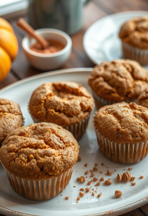 Whole Wheat Pumpkin Muffins — Gran Cooks