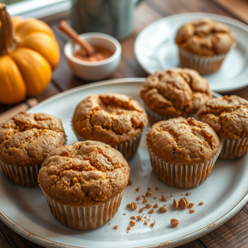 Whole Wheat Pumpkin Muffins — Gran Cooks
