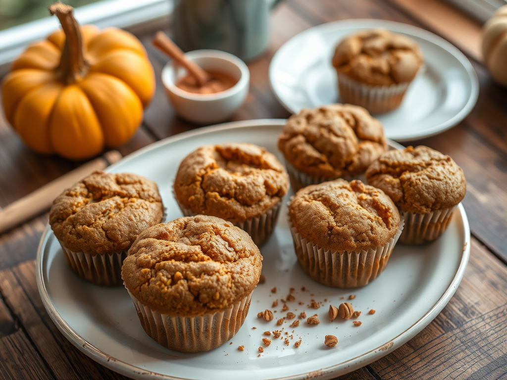 Whole Wheat Pumpkin Muffins — Gran Cooks