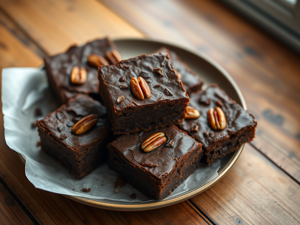 Almost Fat-Free Fudge Brownies — Gran Cooks