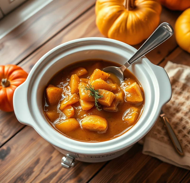 Apple Pumpkin Butter Crockpot — Gran Cooks