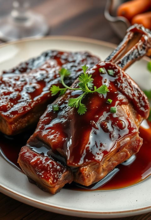 Barbecue Ribs Or Pork Chops Recipe — Gran Cooks