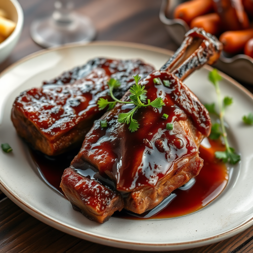 Barbecue Ribs Or Pork Chops Recipe — Gran Cooks