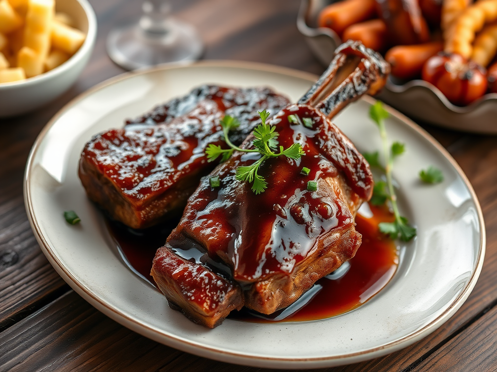 Barbecue Ribs Or Pork Chops Recipe — Gran Cooks