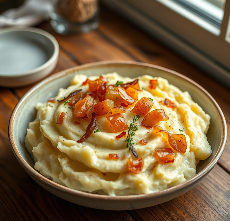 Caramelized Onion Mashed Potatoes — Gran Cooks