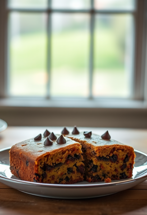 Chocolate Chip Date Picnic Cake Recipe — Gran Cooks
