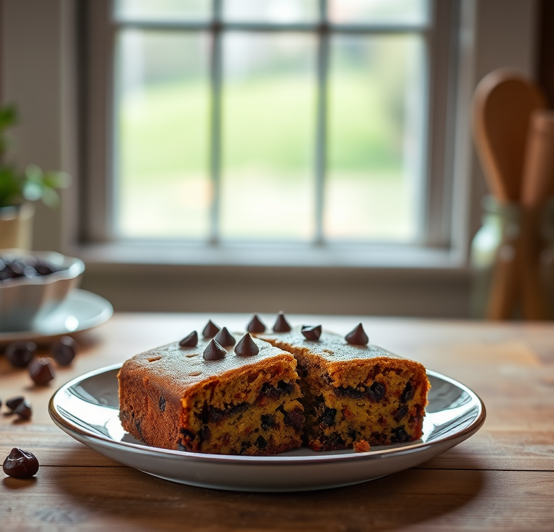 Chocolate Chip Date Picnic Cake Recipe — Gran Cooks
