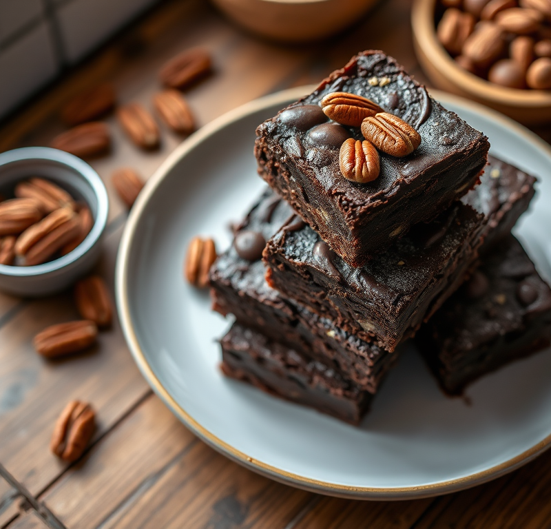 Chocolate Pecan Brownies — Gran Cooks