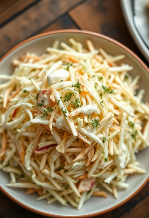 Coleslaw With Tarragon-Mustard Dressing — Gran Cooks
