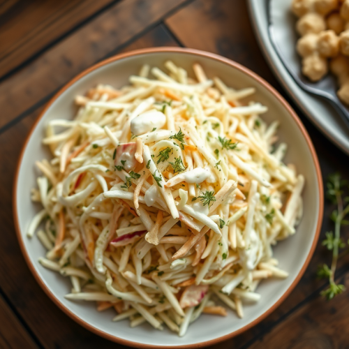 Coleslaw With Tarragon-Mustard Dressing — Gran Cooks