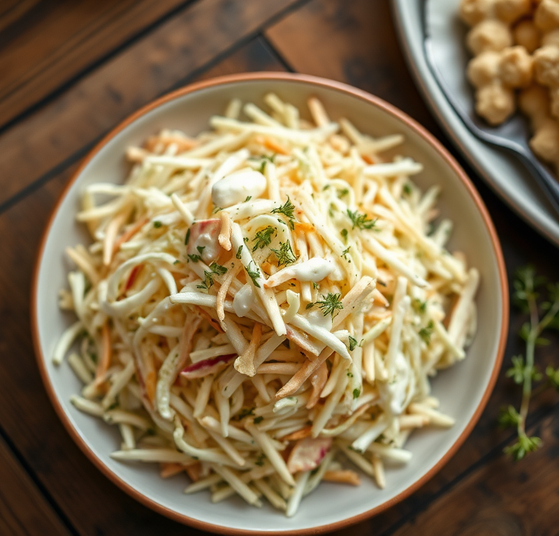 Coleslaw With Tarragon-Mustard Dressing — Gran Cooks