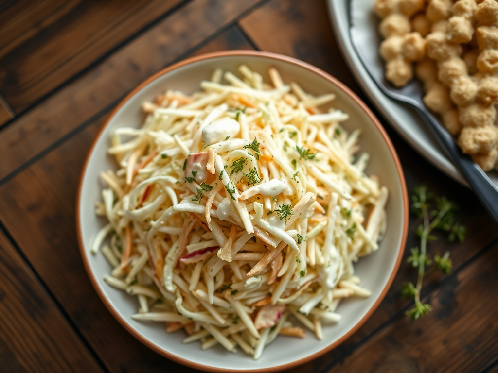 Coleslaw With Tarragon-Mustard Dressing — Gran Cooks