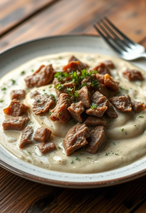 Creamed Chipped Beef Recipe — Gran Cooks
