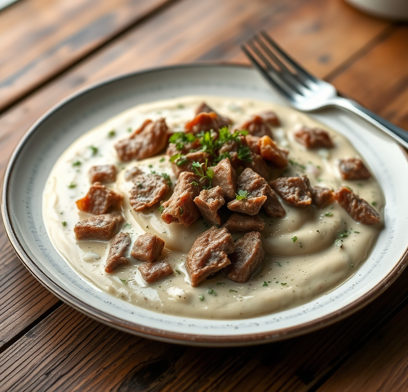 Creamed Chipped Beef Recipe — Gran Cooks