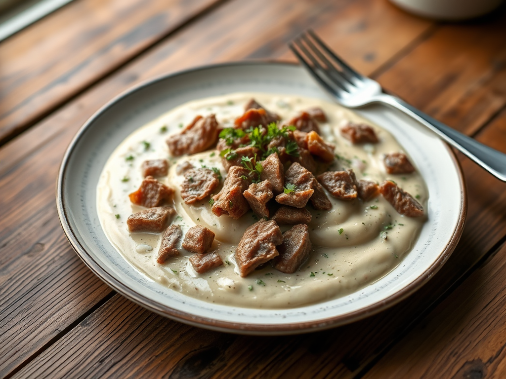 Creamed Chipped Beef Recipe — Gran Cooks