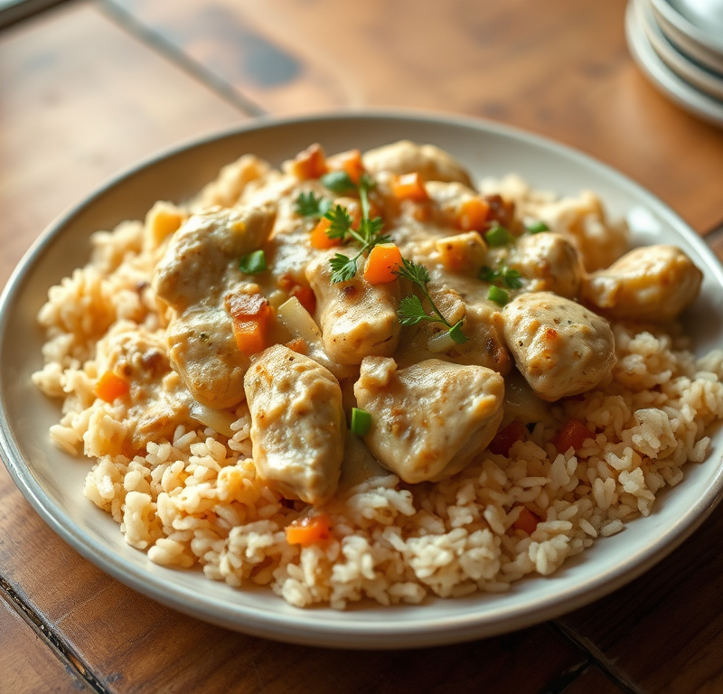 Creamy Chicken Casserole — Gran Cooks