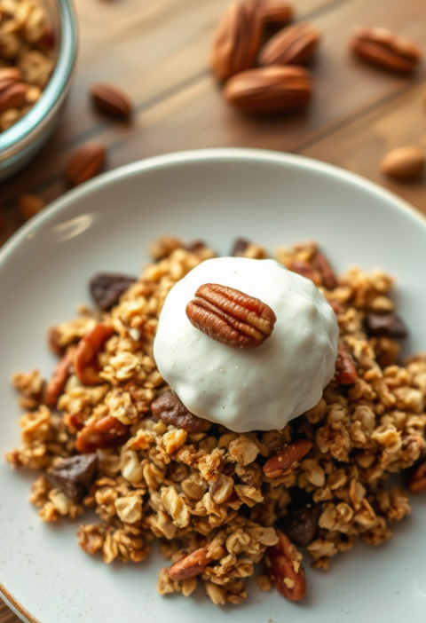 Crunchy Pecan Granola — Gran Cooks