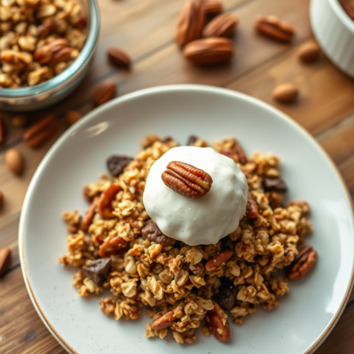 Crunchy Pecan Granola — Gran Cooks